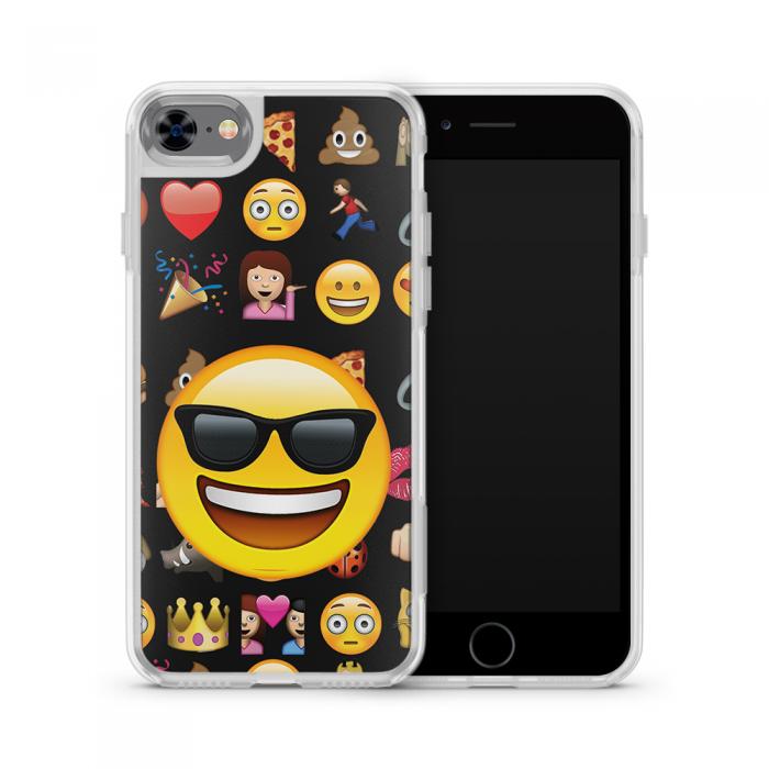 UTGATT5 - Fashion mobilskal till Apple iPhone 8 - Emoji