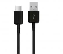 SiGN&#8233;SiGN USB-C-kabel till Samsung Galaxy S8 / S8 Plus, 3A, 1.2m - Svart&#8233;