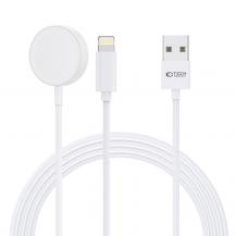 Tech-Protect - Tech-Protect Magnetic Laddare med Lightning Kabel - Vit