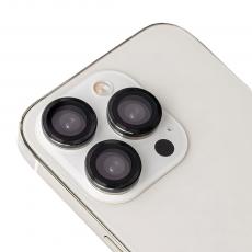 OEM - iPhone 12 Pro Max Kameralinsskydd Svart