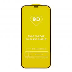 OEM - Skyddsglas 9D iPhone XR / 11 Svart Kant