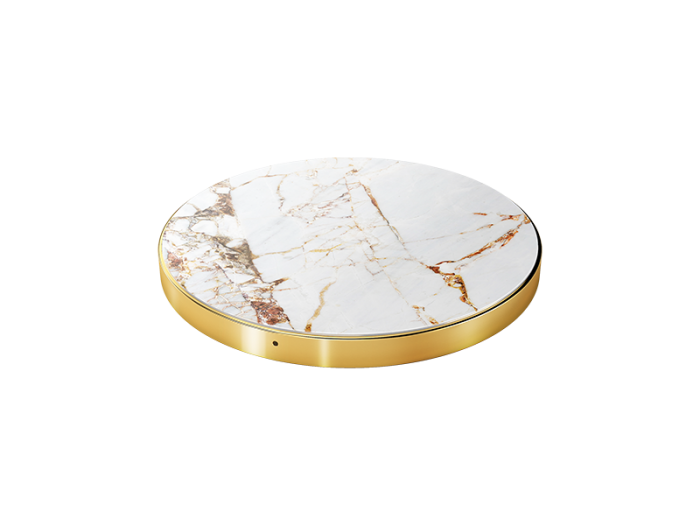 UTGATT1 - iDeal of Sweden Fashion Qi Charger Carrara Gold Marble