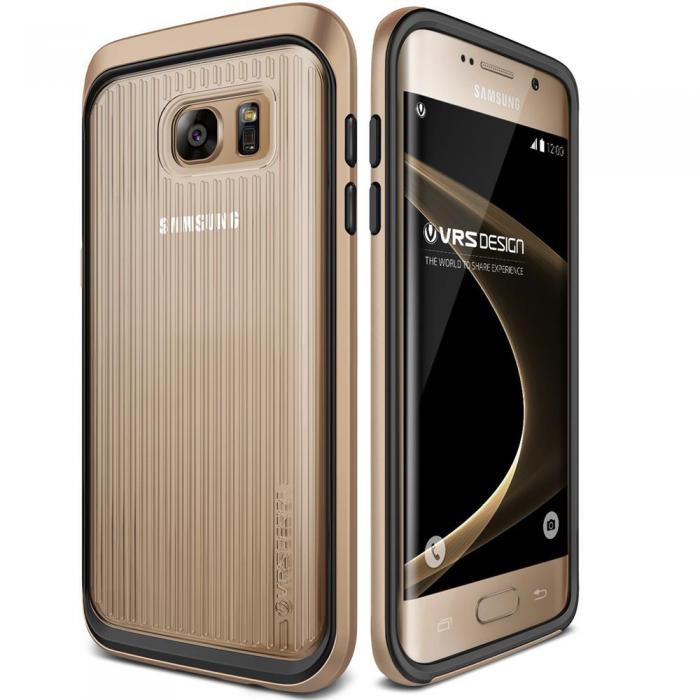 UTGATT5 - Verus Triple Mixx Skal till Samsung Galaxy S7 Edge - Gold