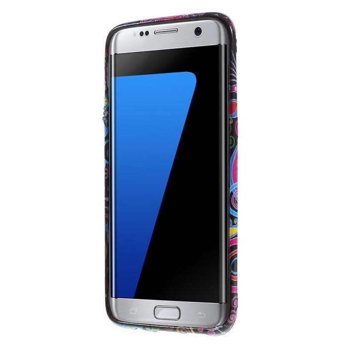 UTGATT1 - Flexicase Skal till Samsung Galaxy S7 Edge - Jellyfish