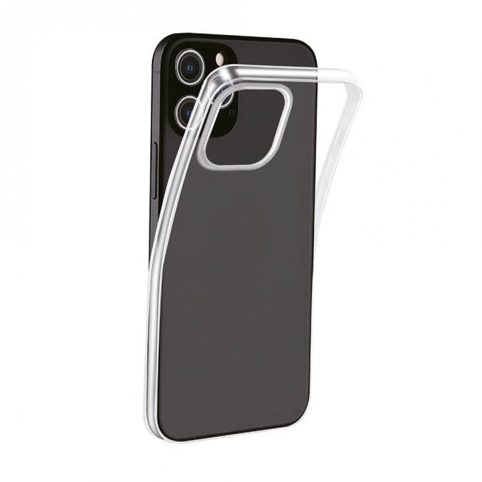 UTGATT1 - Vivanco Super Slim TPU Skal iPhone 12 Pro Max - Transparent