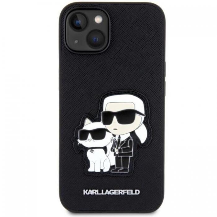 KARL LAGERFELD - Karl Lagerfeld iPhone 14 Mobilskal Saffiano Karl & Choupette