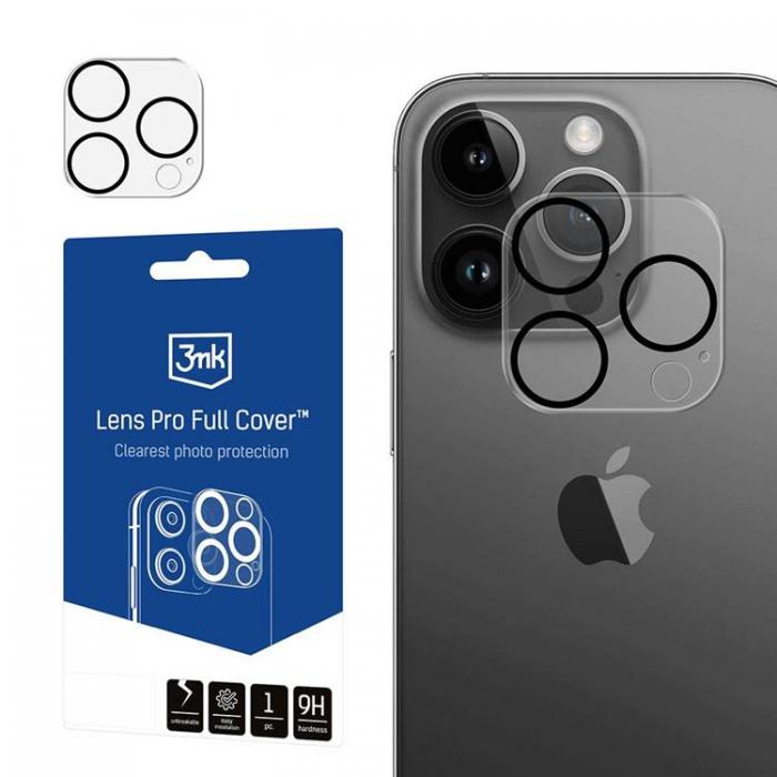 3MK - 3MK iPhone 13 Pro/13 Pro Max Kameralinsskydd i Hrdat glas
