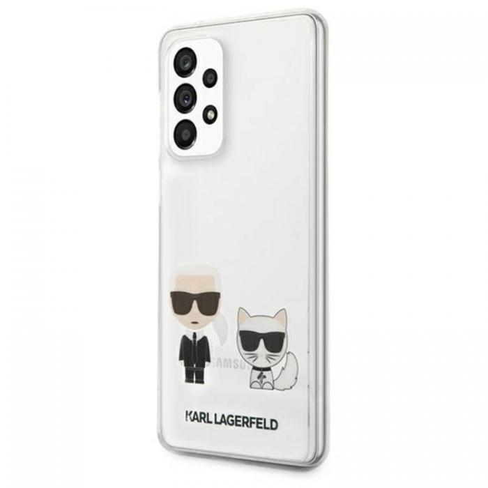KARL LAGERFELD - Karl Lagerfeld Galaxy A33 5G Skal Karl & Choupette - Transparent