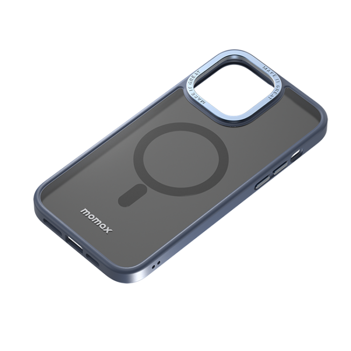 MOMAX - MOMAX iPhone 14 Pro Skal Magsafe - Bl