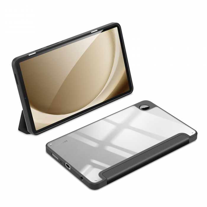 Dux Ducis - Dux Ducis Galaxy Tab A9 Fodral Toby Flip Stativ - Svart