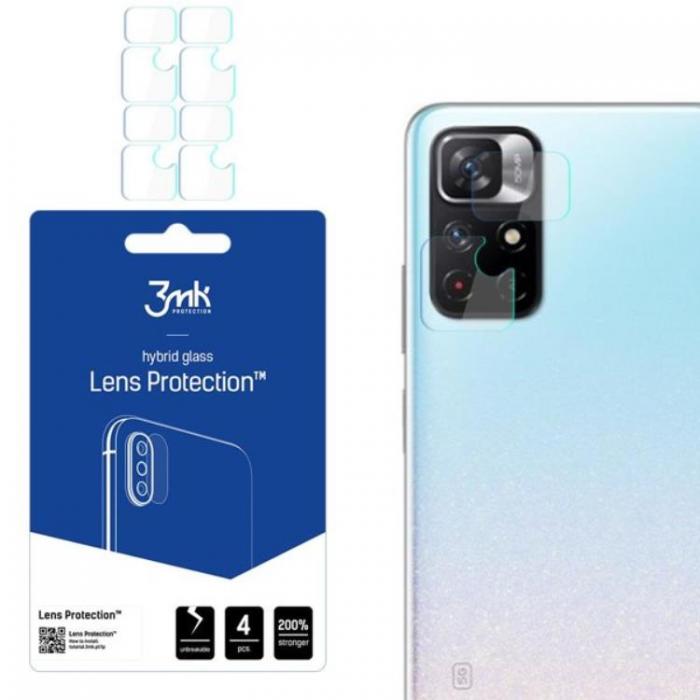 3MK - 3MK Xiaomi Redmi Note 11 Kameralinsskydd i Hrdat Glas