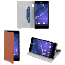 Roxfit - Roxfit - Made for Xperia - SlimLine Book flip case till Sony Xperia Z2 (Dark T