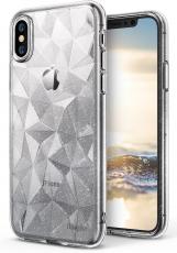 Rearth - Ringke Air Prism Glitter Skal till Apple iPhone XS / X - Clear