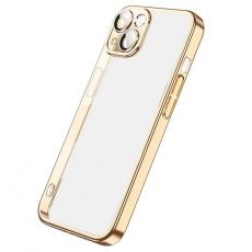 X-Level - X-Level iPhone 15 Mobilskal Elektropläterad - Guld