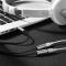 Ugreen - Ugreen Kabel Mini Jack 3.5 mm Till 2 x Mini Jack 3.5 mm 20cm - Vit