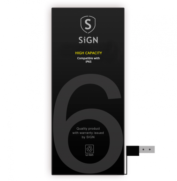 SpareParts - iPhone 6s Hgkapacitetsbatteri - 2200mAh