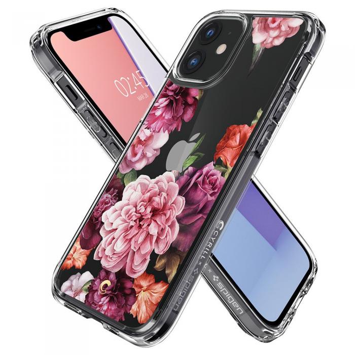 UTGATT5 - SPIGEN Cyrill Cecile Skal iPhone 12 Mini - Rose Floral