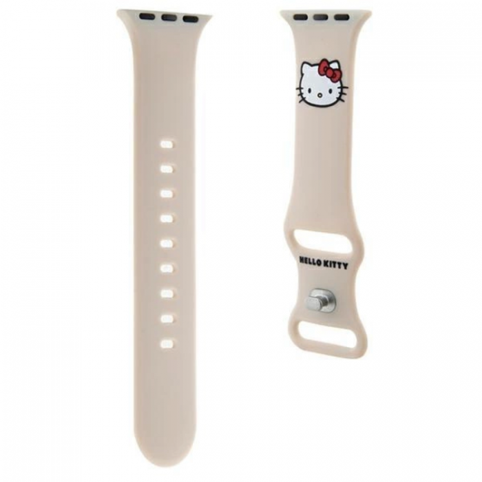 Hello Kitty - Hello Kitty Apple Watch (38/40/41mm) Armband Kitty Head - Beige