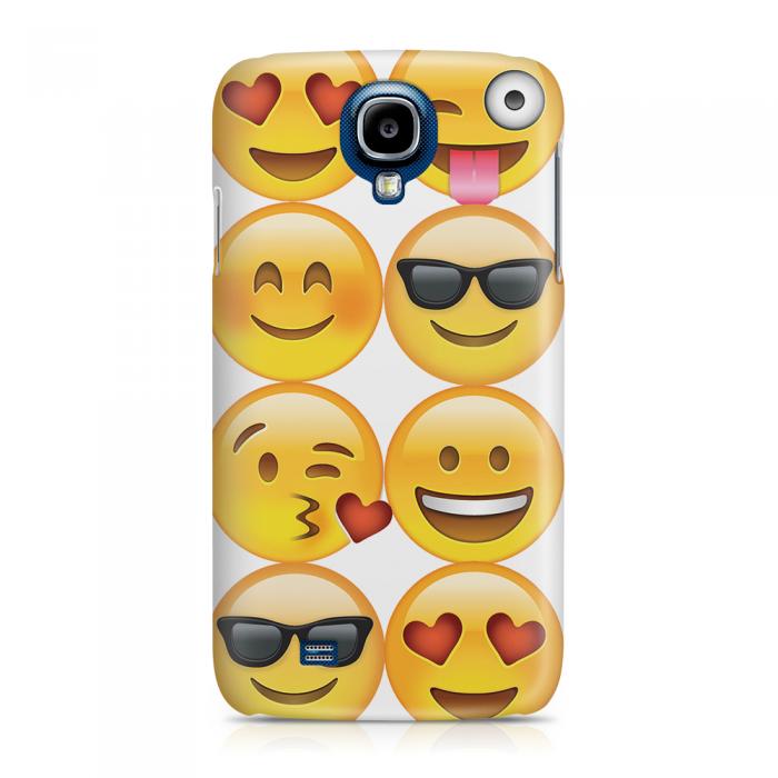 UTGATT5 - Skal till Samsung Galaxy S4 - Emoji - Smileys