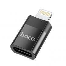 Hoco&#8233;Hoco UA17 Adapter USB-C to Lightning - Svart&#8233;