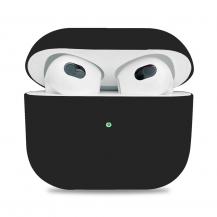 A-One Brand - Mjukt silikon skal till Apple Airpods 3 - Svart