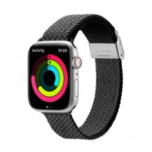 A-One Brand - Dux Ducis Apple Watch 4/5/6/7/8/SE (41/40/38mm) Armband Braided - Svart