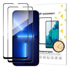 Wozinsky - [2 PACK] Wozinsky Full Glue Härdat Glas Skärmskydd iPhone 13 Pro Max - Svart