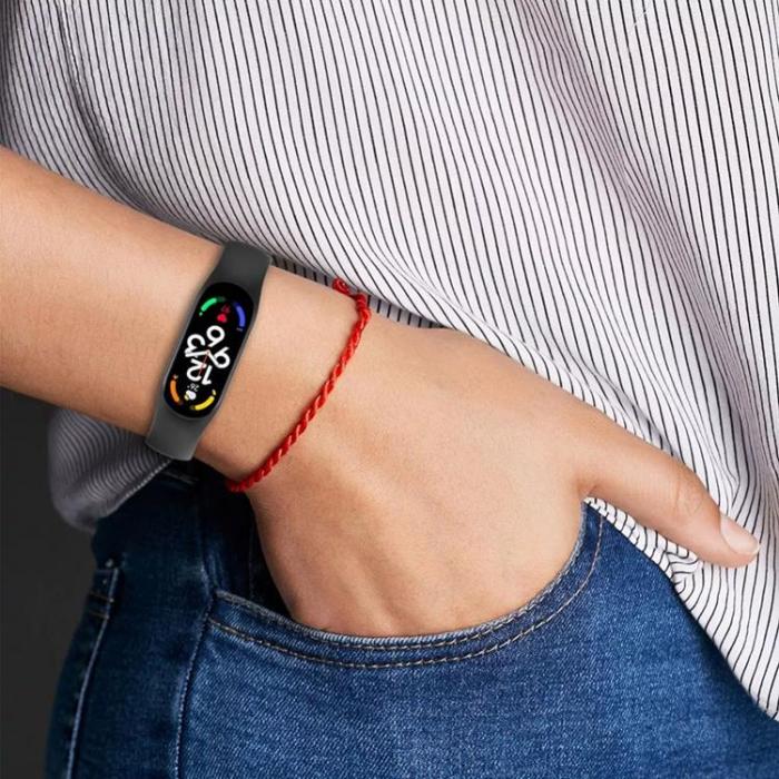 Tech-Protect - Xiaomi Mi Smart Band 5/6/6 NFC/7 Strap Iconband - Olive
