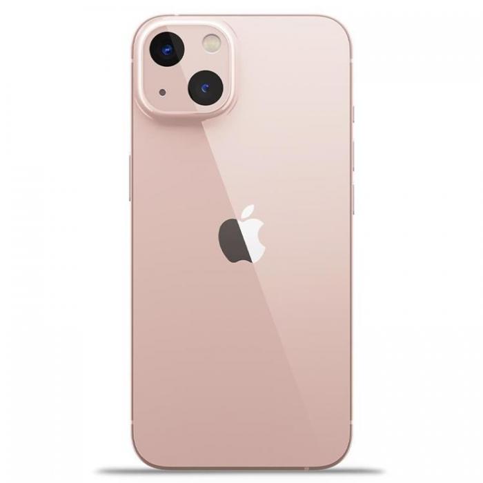UTGATT1 - Spigen Optik.Tr 2-Pack Kameraskydd iPhone 13 Mini / 13 - Rosa