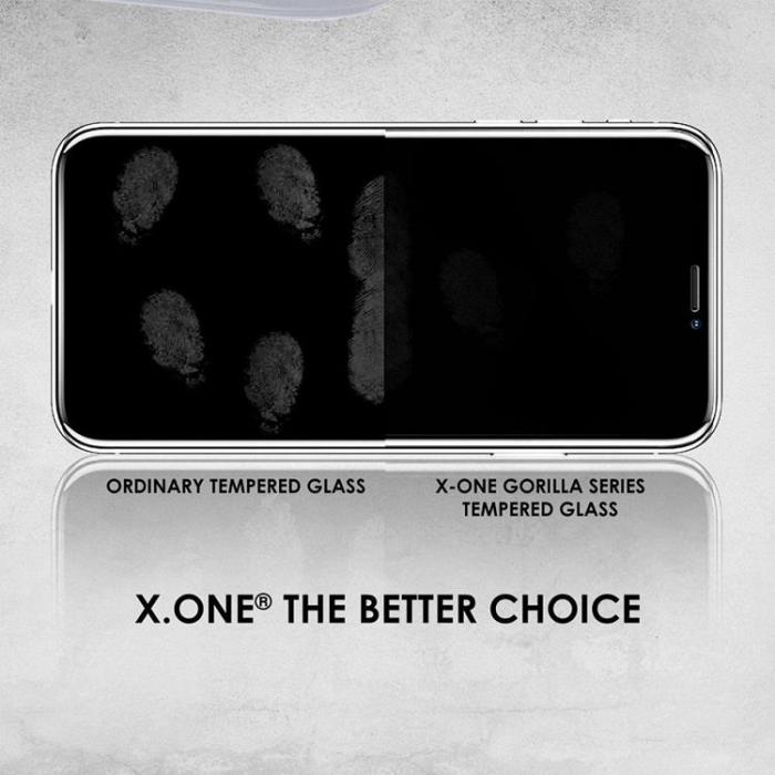 X-One - X-One iPhone 15 Plus Hrdat Glas Skrmskydd Matte - Svart