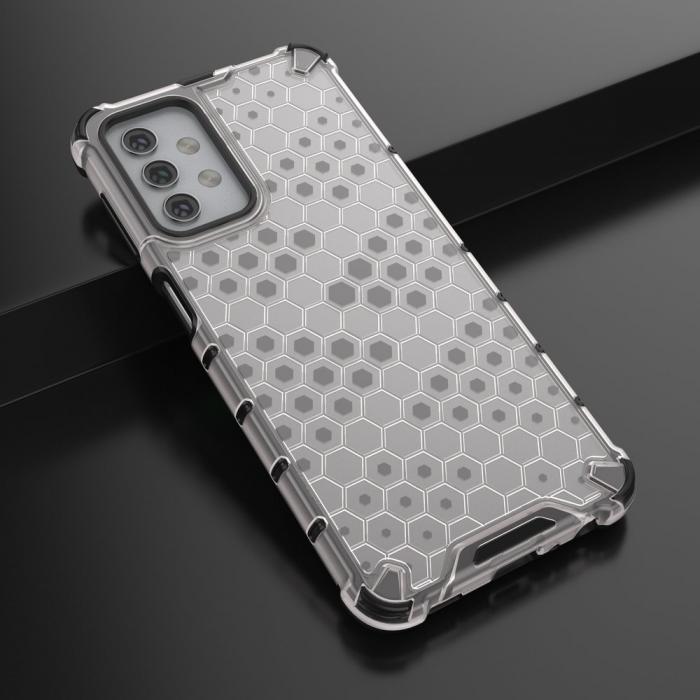 Ruhtel - Honeycomb Armor Skal till Samsung Galaxy A32 5G transparent