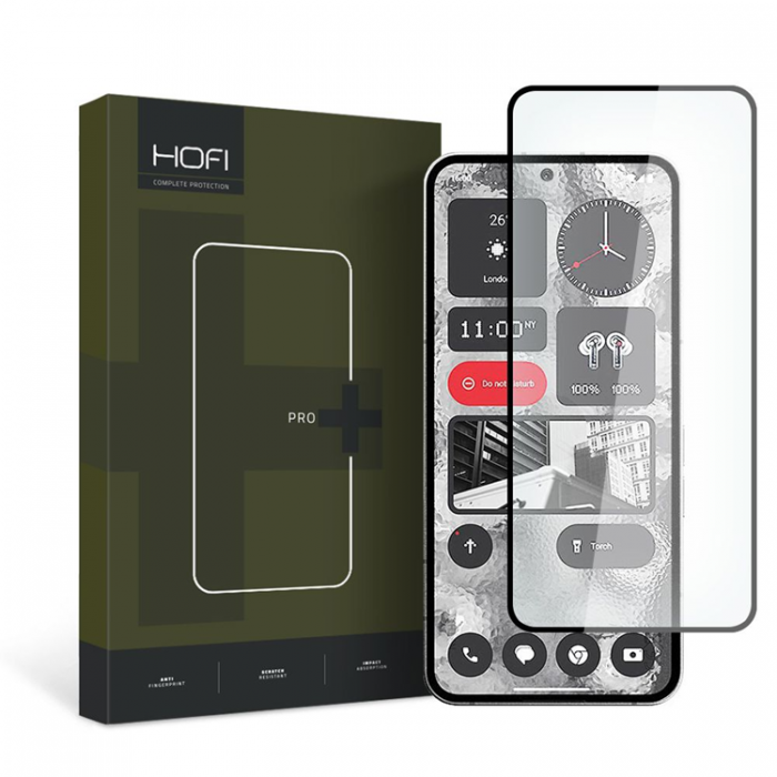 Hofi - Hofi Nothing Phone 2 Hrdat Glas Skrmskydd Pro Plus - Svart