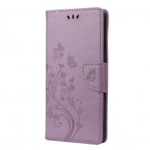 A-One Brand - Butterfly Plånboksfodral Galaxy A52 5G - Lila