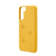 Pela Case - Pela Classic Engraved miljövänligt Skal Galaxy S21 - Honey Bee