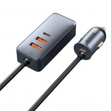 BASEUS - Baseus 2x USB / 2x USB-C billaddare 120W