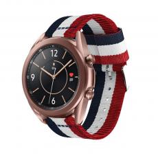 Tech-Protect - Tech-Protect Welling Samsung Galaxy Watch 3 (41mm) - Navy/Red