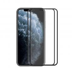 A-One Brand - [2-PACK] Härdat glas iPhone 11 Pro - iPhone X/XS Skärmskydd - Svart