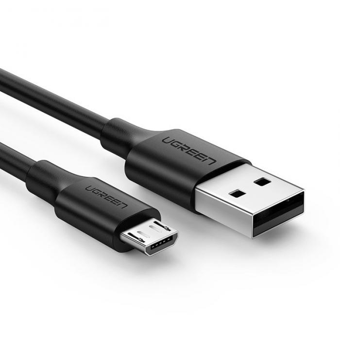 Ugreen - Ugreen USB micro USB Kabel 2A 1m Svart