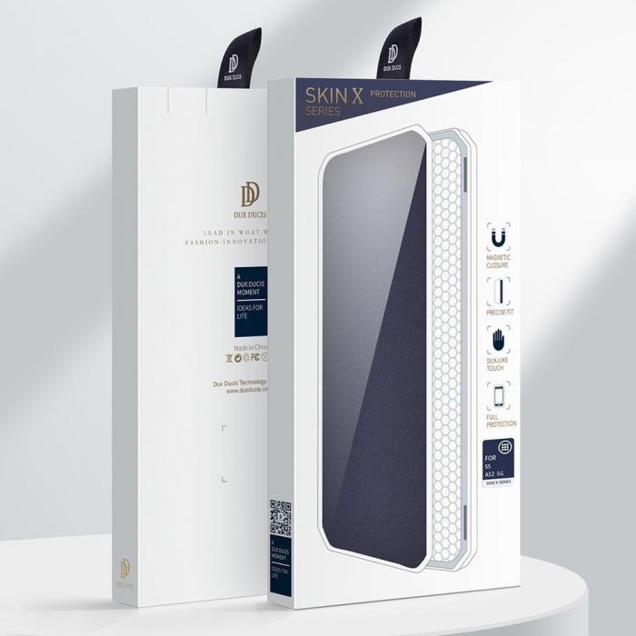 UTGATT5 - Dux Ducis Skin X Plnboksfodral Samsung Galaxy A52 5G / A52 4G - Bl