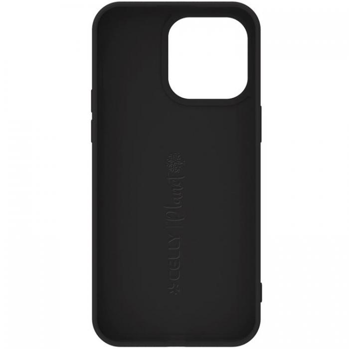 Celly - Celly iPhone 15 Pro Max Mobilskal Planet Soft TPU - Svart