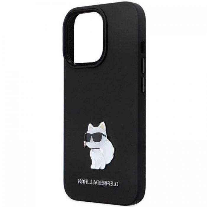 KARL LAGERFELD - KARL LAGERFELD iPhone 13 Pro Max Mobilskal Silikon C Metal Pin