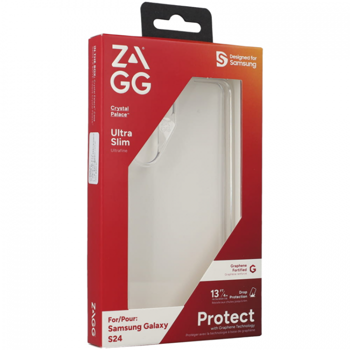 Zagg - ZAGG Galaxy S24 Mobilskal Crystal Palace - Transparent