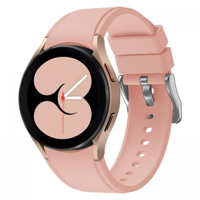 A-One Brand - Galaxy Watch Armband Silikon (20mm) - Rosa