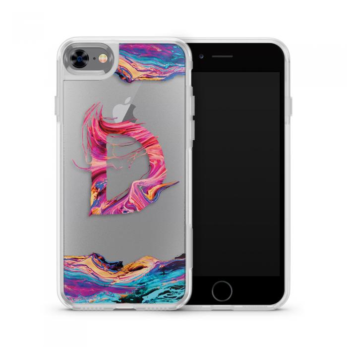 UTGATT5 - Fashion mobilskal till Apple iPhone 8 - Paint D