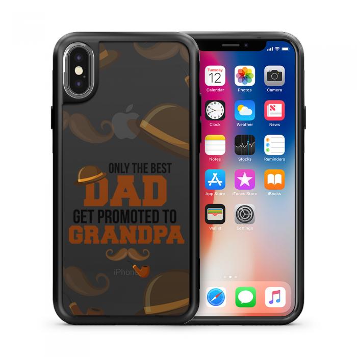 UTGATT5 - Fashion mobilskal till Apple iPhone X - Dad to Grandpa