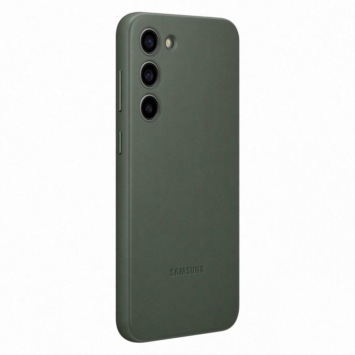 Samsung - Samsung Galaxy S23 Plus Skal Läder - Grön