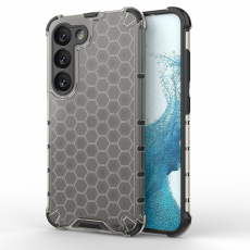 A-One Brand - Galaxy S23 Skal Honeycomb Armored Hybrid - Svart