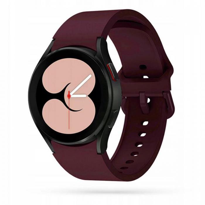 Tech-Protect - IconBand Silikonarmband Samsung Galaxy Watch 6 (40mm) - Bordo