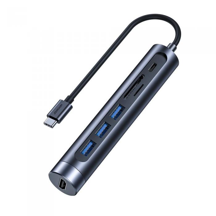 UTGATT4 - Joyroom -Adapter USB 7in1 - Mrk Gr