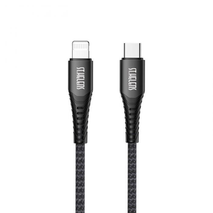 UTGATT1 - Joyroom Kabel MFI Lightning - USB - USB-C 2,1A 1,2m - Svart